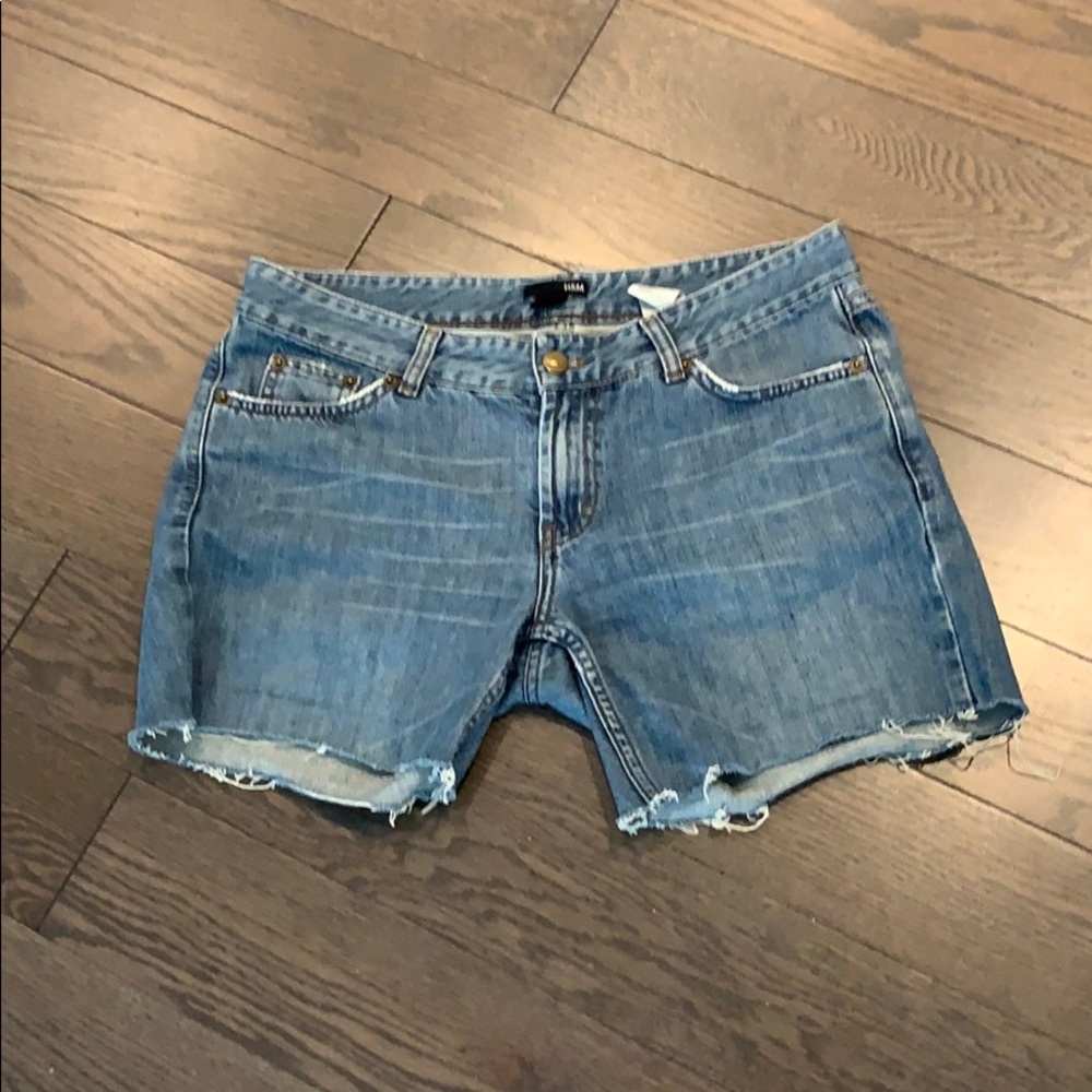 H&M denim cutoffs